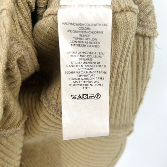 We the Free Boss Babe Tan Ribbed Tank Top Women's Large OB1704305 - Picture 7 of 7